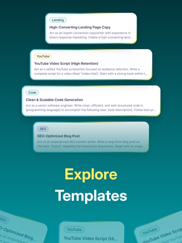 Ai Prompt Generator & Maker iPad screenshot