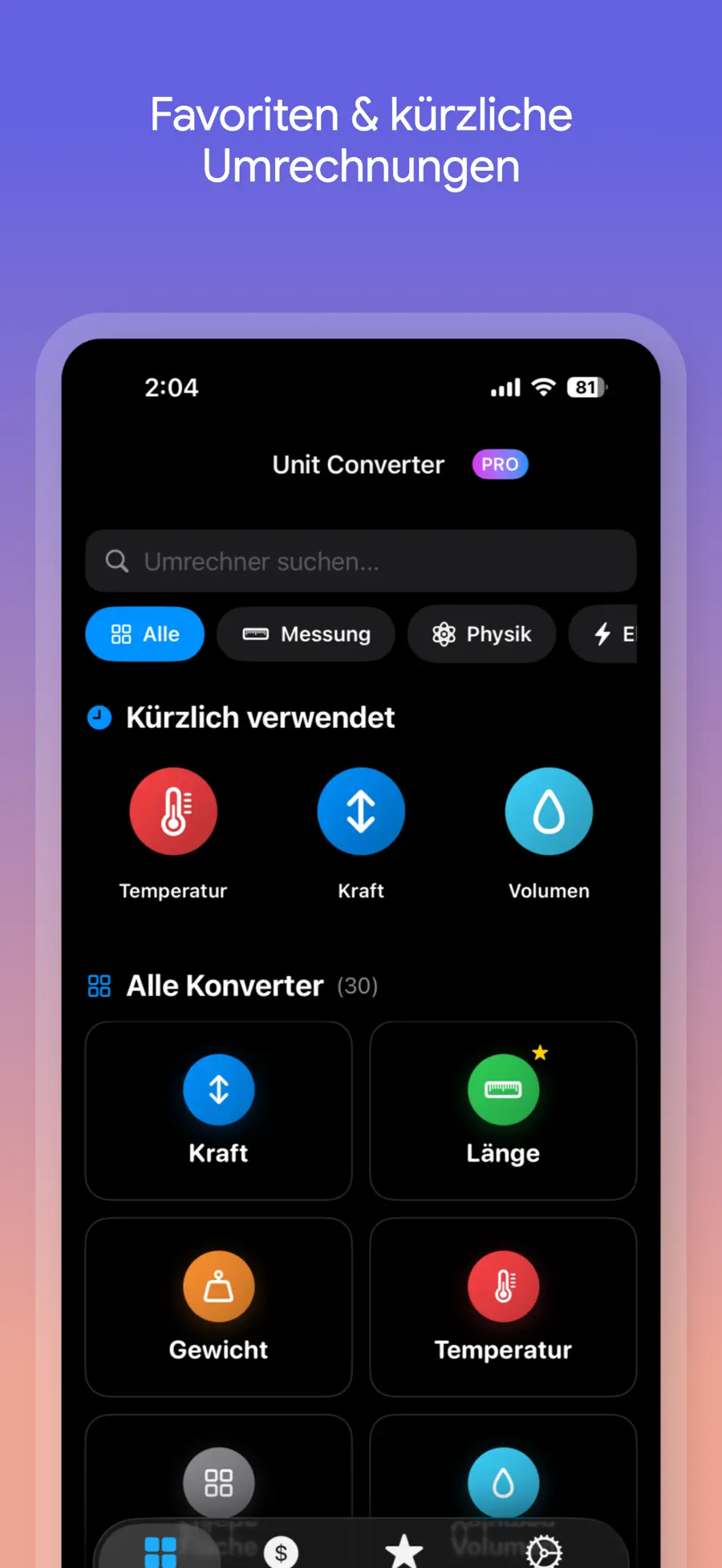 Umrechner & Währungsumrechner+ screenshot 5