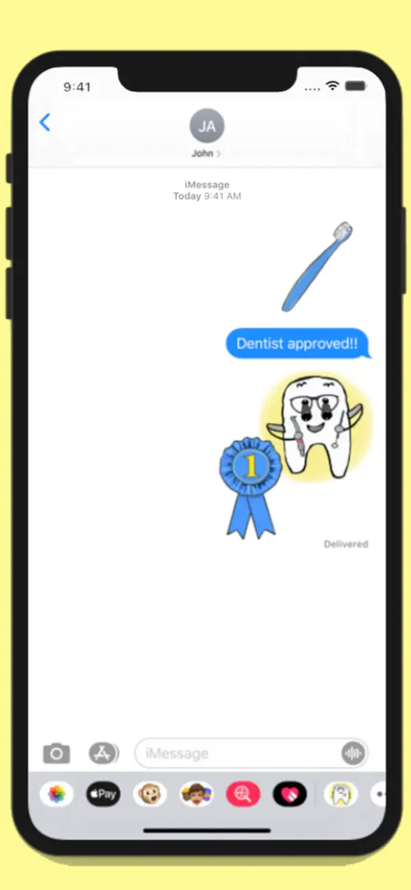 Screenshot #2 pour Chip the Tooth dental stickers