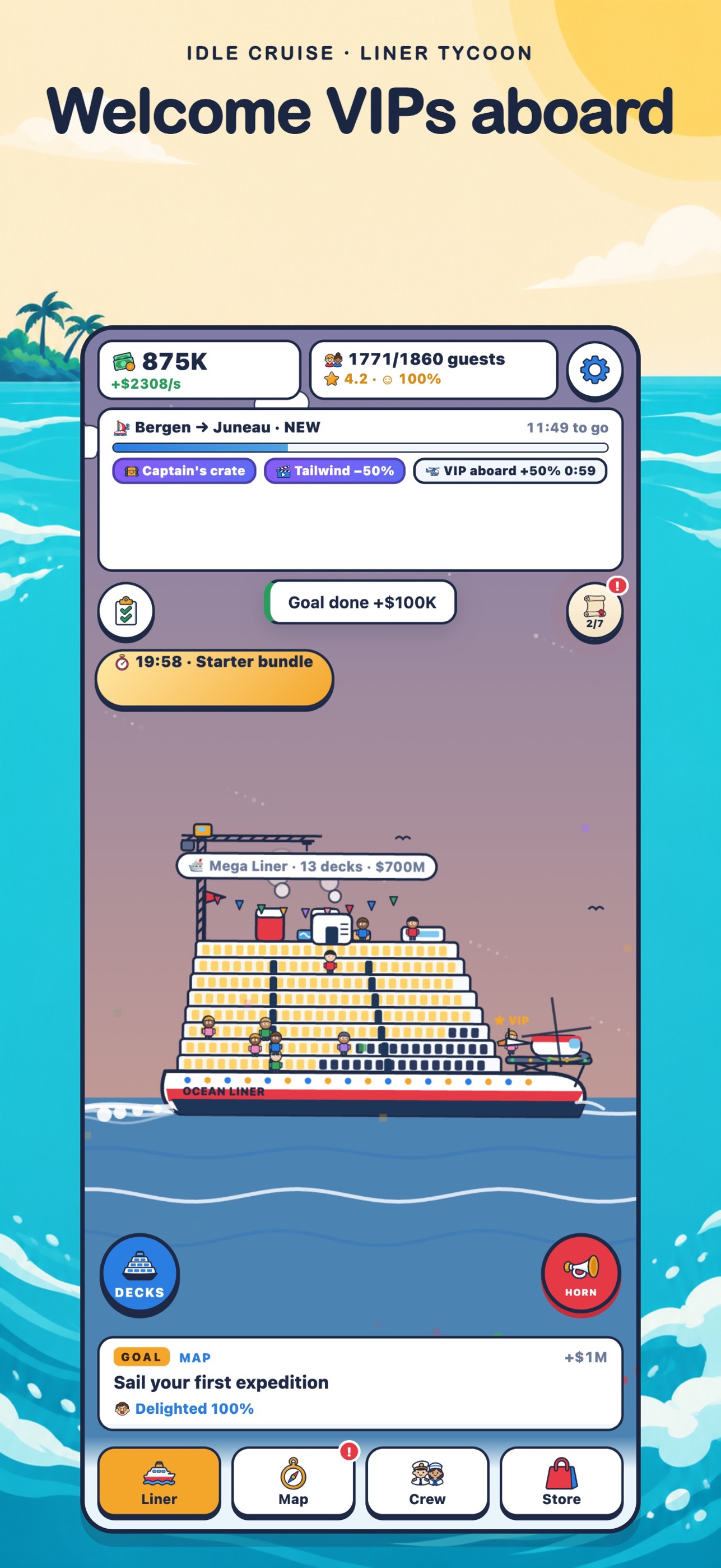 Screenshot 9 of Idle Cruise Liner Tycoon
