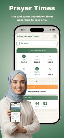 Ramadan Tracker: Prayer Times Screenshot 2 of 7
