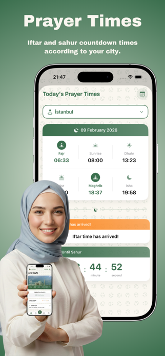 Ramadan Tracker: Prayer Times Screenshot 2 of 7