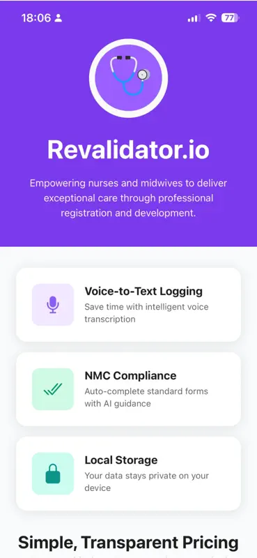 Revalidator.io screenshot 1 of 6