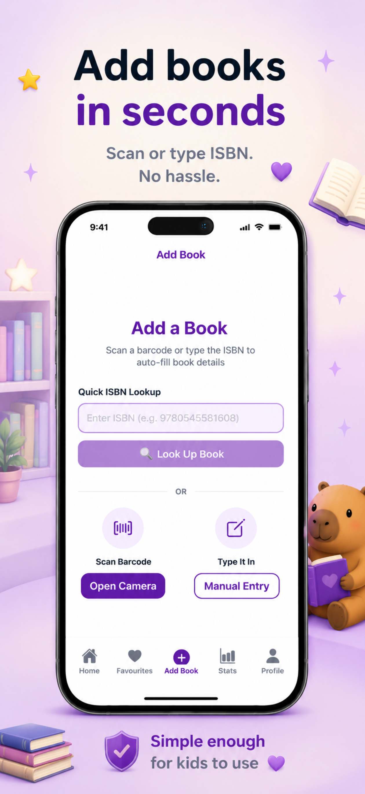 Capybara Kids Library screenshot 3