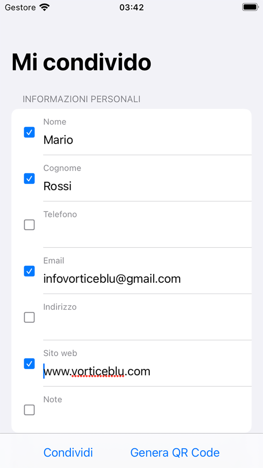 #1. Mi Condivido (iOS) Podle: Terenzio Cavalli