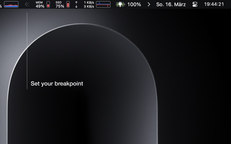 Menubar Trimmer app screenshot