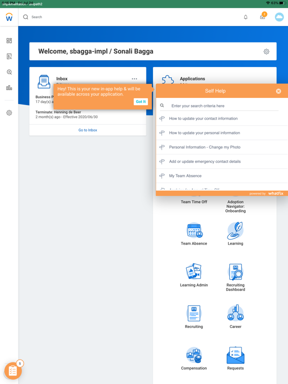 App screenshot