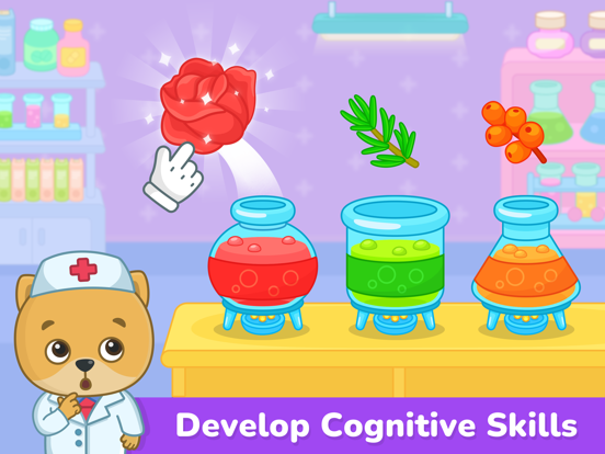 Kids Doctor Games: Hospital 3+ iPad screenshot 4 - Education app