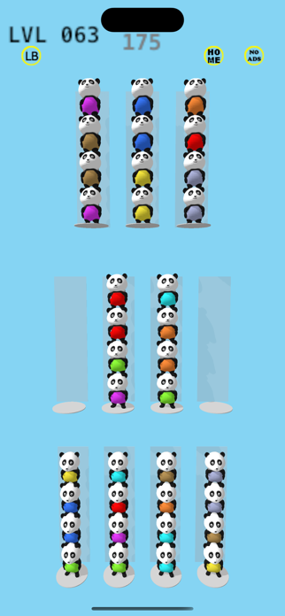Panda Sort - Puzzle Game Screenshot 5 of 6