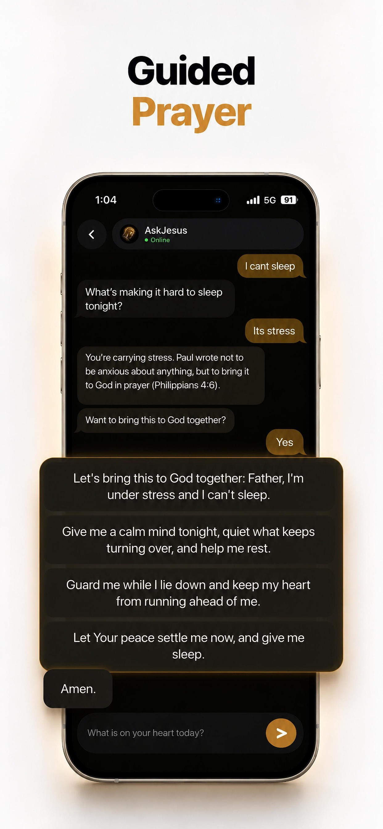 AskJesus - Bible Chat screenshot 3