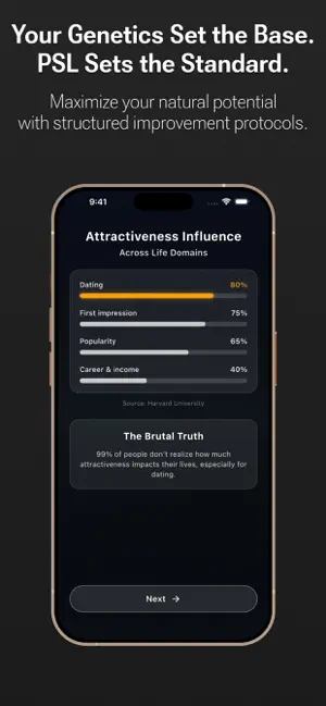 Looksmax Attractiveness Test screenshot 4