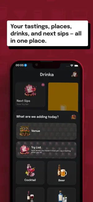 Drinka - Remember Every Night. screenshot 4