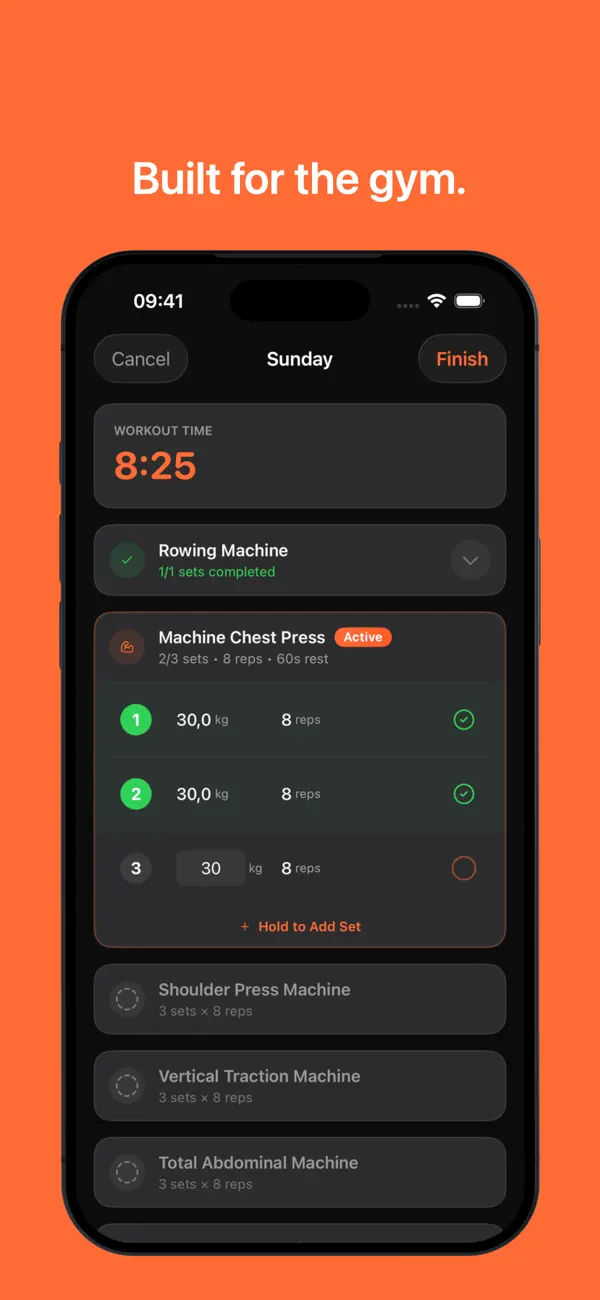 #1. Pulse - Workout Tracker (iOS) By: LUKAS MAGNUS ABERG