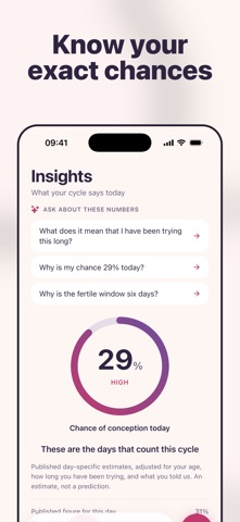 Fertilia Cycle & Ovulation Screenshot 3 of 10