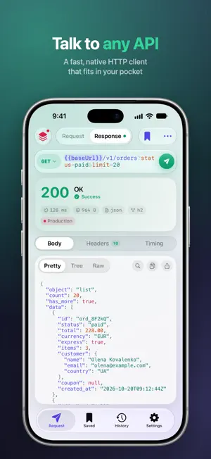 API Requester: HTTP Client screenshot 1