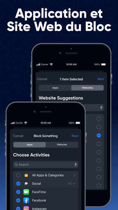 Screenshot #2 pour Block Apps, Sites & Focus