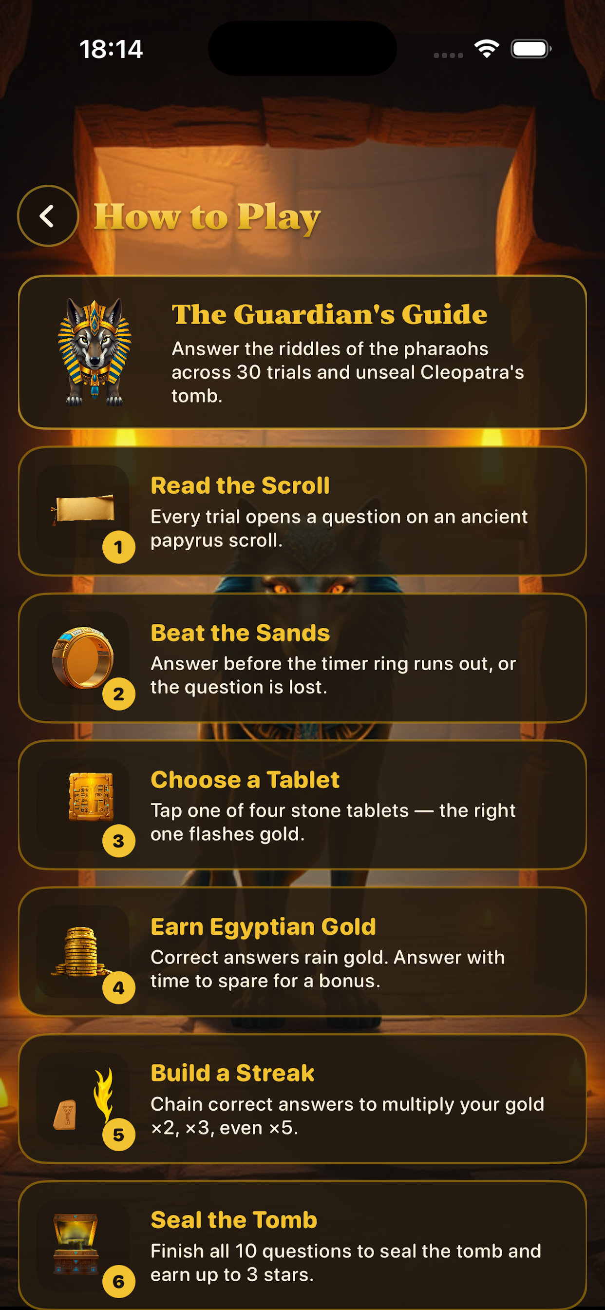 Cleopatra Wolf: Ancient Egypt screenshot 4