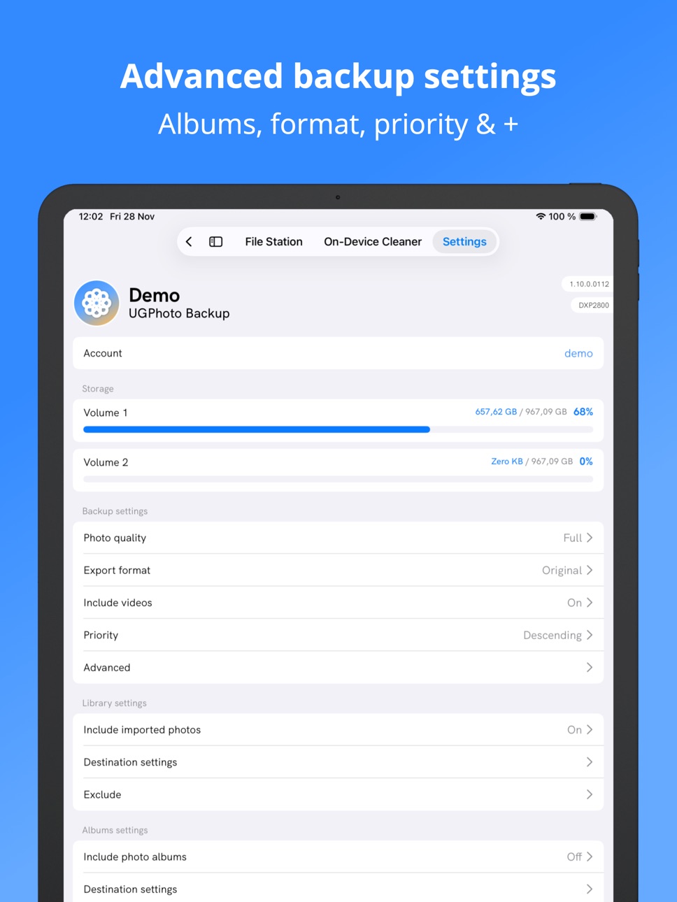 iPad screenshot