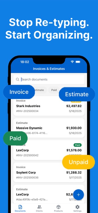 Invoice Generator - Invofy Screenshot 2 of 5