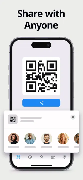 QR Code Reader + QR Scanner: Screenshot 5 von 5