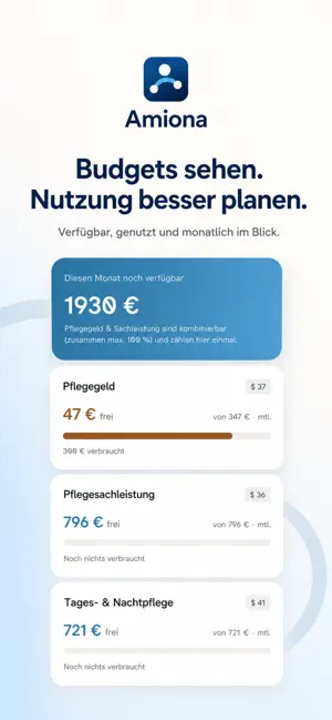 Amiona Pflege screenshot 1