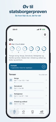Statsprøven: Statsborgerprøven screenshot 1