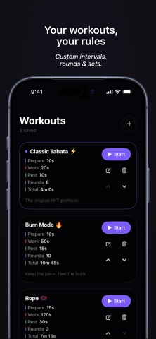 Taba – Workout Timer Screenshot 7 of 9