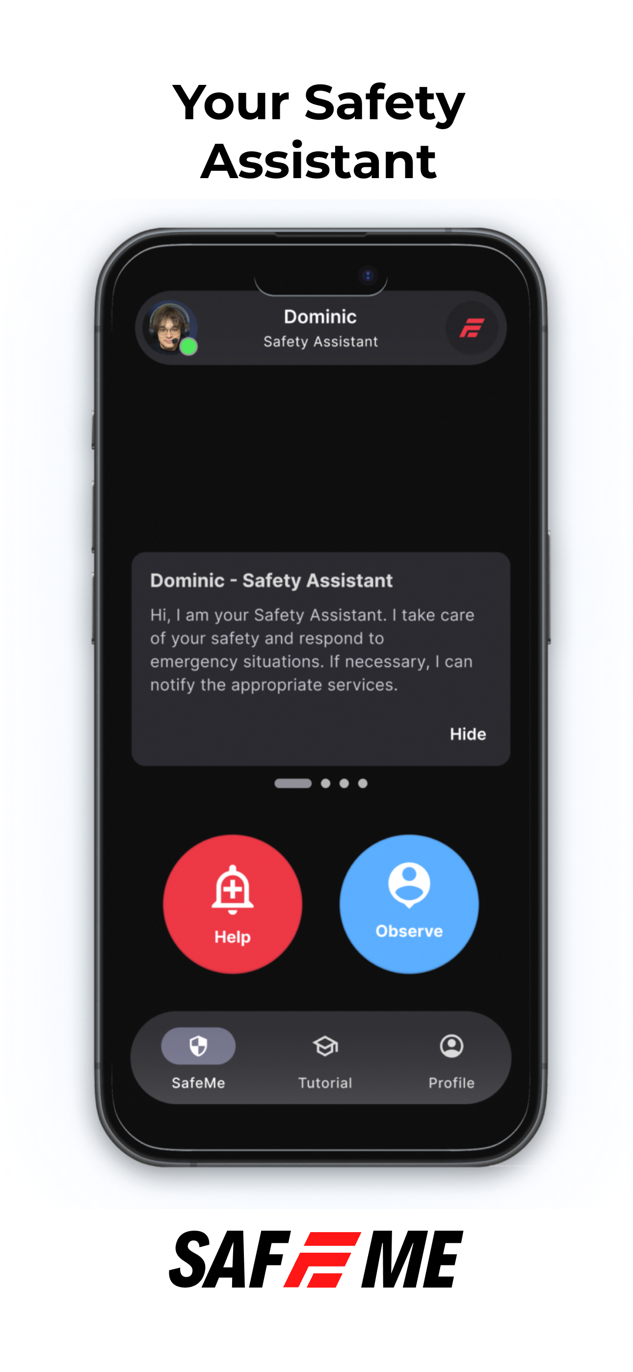 SafeMe | EN screenshot 1