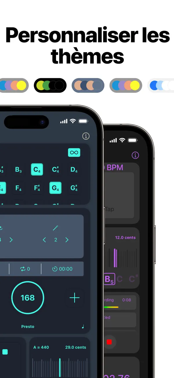 Screenshot #3 pour Practice Pro | Métronome Tuner