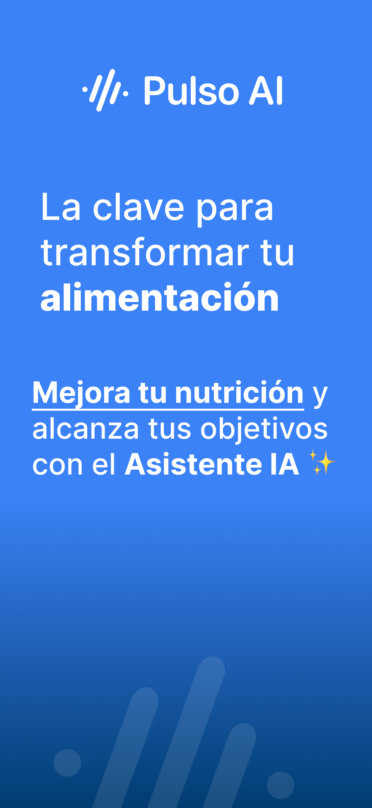 Pulso AI: Nutrición Saludable