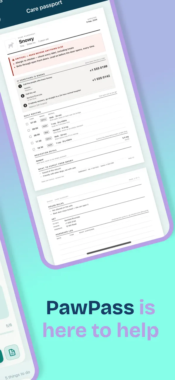 PawPass screenshot 3