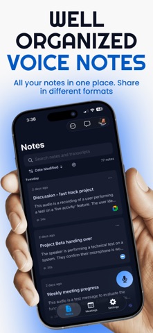 Noter AI Meeting Notes Summary Screenshot 7 of 8