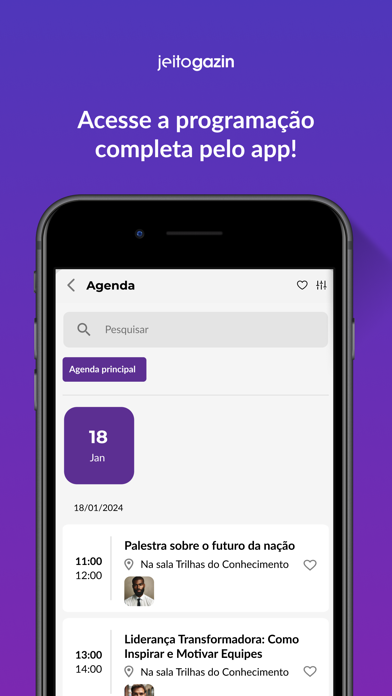 Jeito Gazin App Screenshot