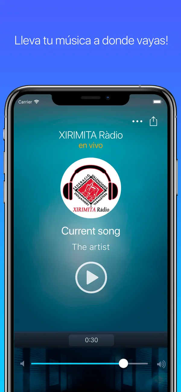 Screenshot #2 pour XIRIMITA Ràdio