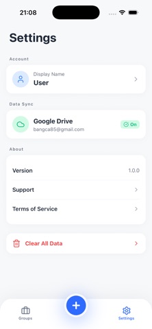 SplitLedger - Chia tiền nhóm screenshot