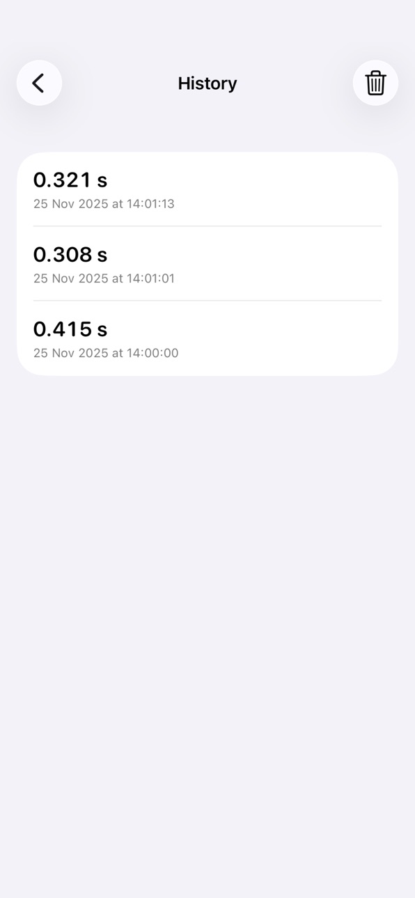 iPhone screenshot