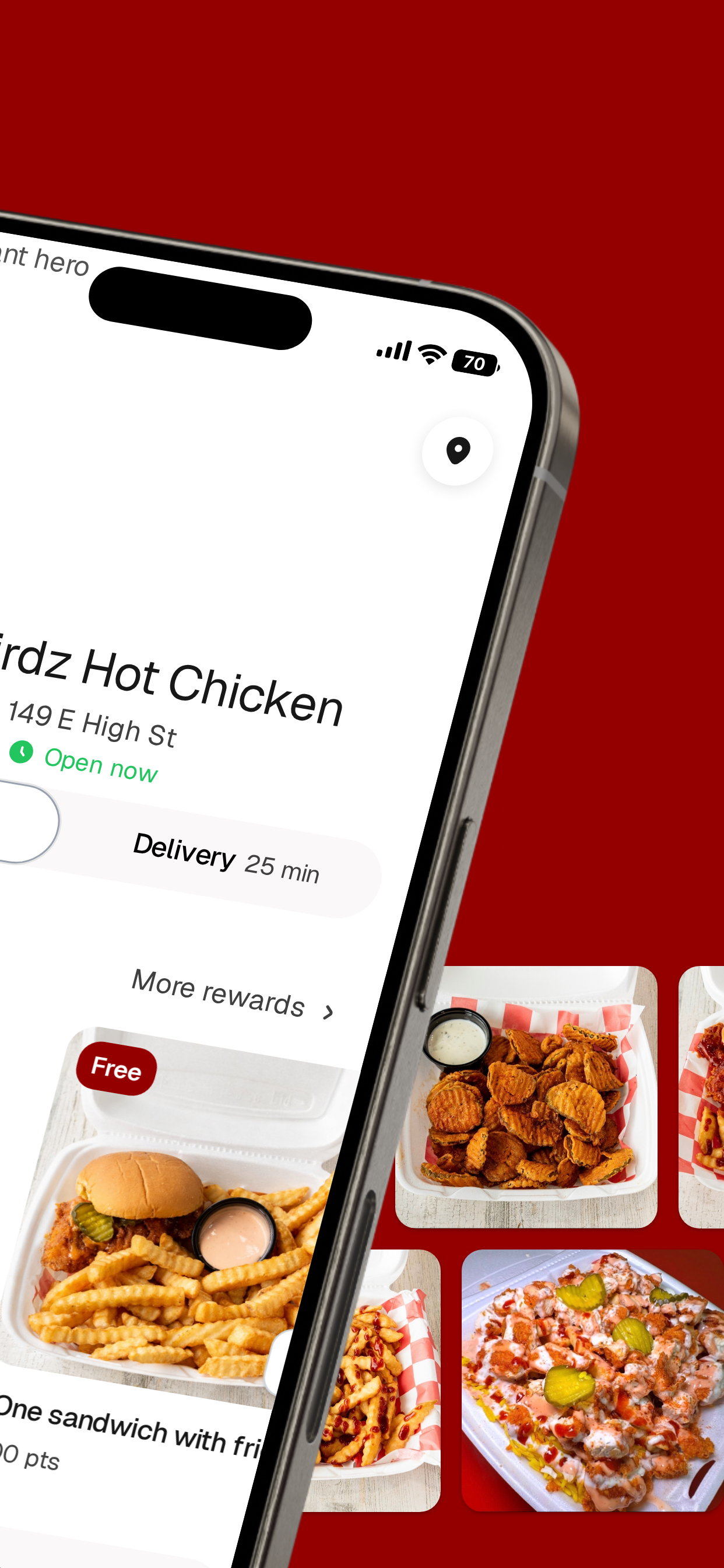 Fire Birdz Hot Chicken screenshot 2