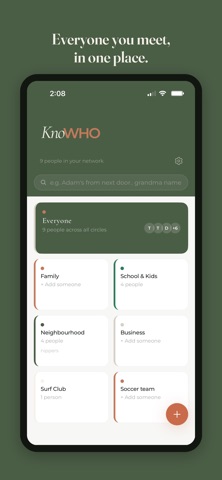 KnoWHO: Remember Everyone Screenshot 1 of 5