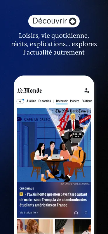 Le Monde, Live News screenshot 5 of 10