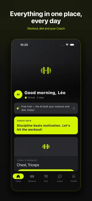 BranFIT screenshot 1
