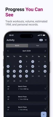 AlgoGain - Gym Workout Planner Screenshot 3 of 9