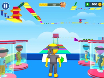 Parkour Tower Jump Runner iPad screenshot