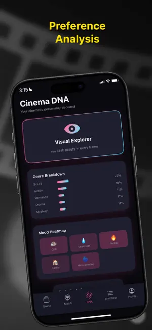 Cinema Hub - Swipe and Like iPhone screenshot 5