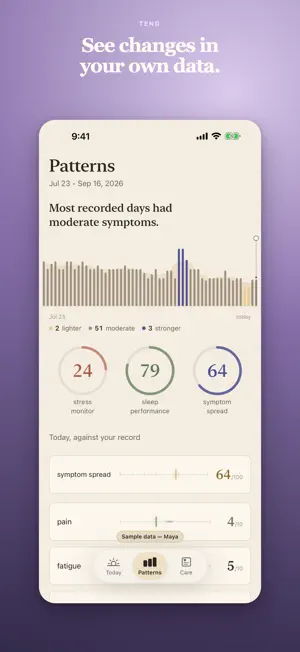 Tend: Fibromyalgia Tracker screenshot 3