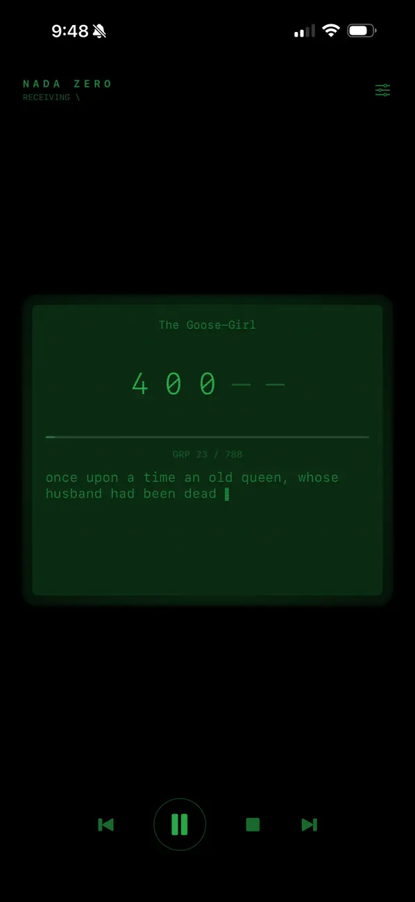 Screenshot #1 pour Nada Zero