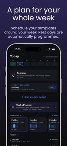StrengthIQ: Workout Tracker screenshot