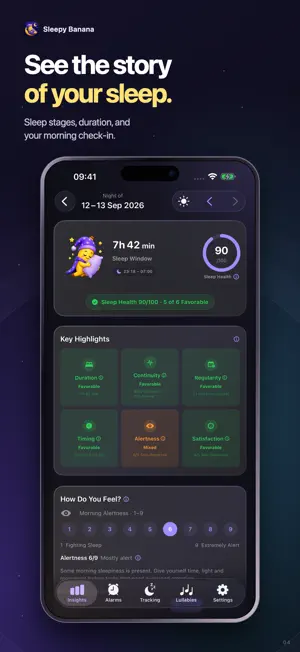 Sleepy Banana: Sleep Tracker screenshot 4