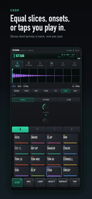 KIZUNA Sampler & Beat Maker screenshot 4