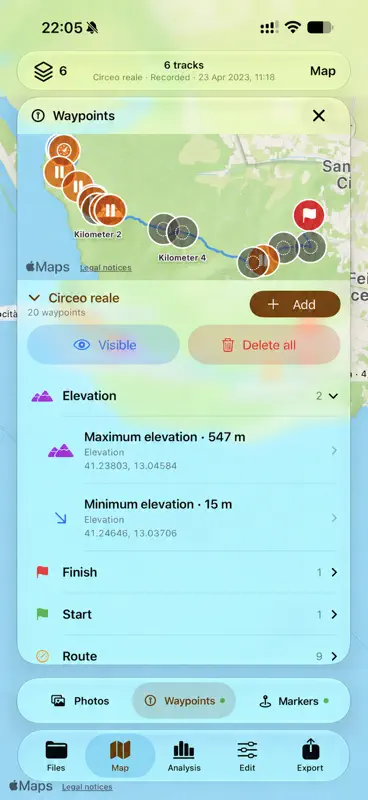 GPXplorer Pro screenshot 7 of 10