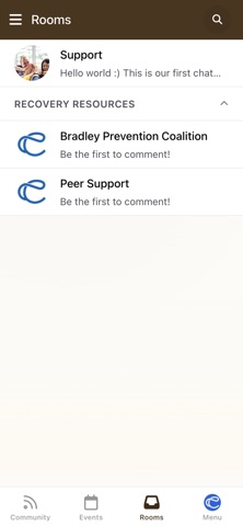 Rustic Refuge Recovery Comm iPhone screenshot